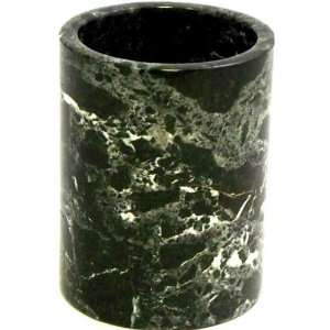  Bey Berk Black Zebra Marble Pen Cup: Office Products