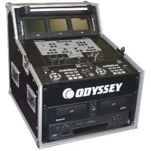  Odyssey FZ494 Flight Zone Ata Triple Combo Rack 4u X 9u X 