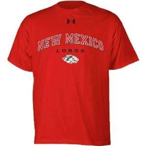 New Mexico Lobos Gamechanger T Shirt (Red):  Sports 