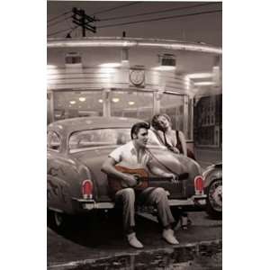  Crossroads Marilyn And Elvis Poster: Home & Kitchen