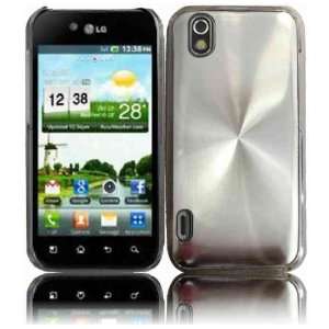   Black P970 Marquee LS855 Metal Cover Silver: Cell Phones & Accessories