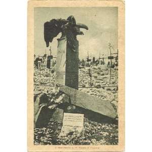  1920s Vintage Postcard 1916 Battle Monument to R. Corpo di 