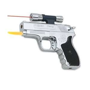 Pistol Torch Lighter with Laser:  Sports & Outdoors