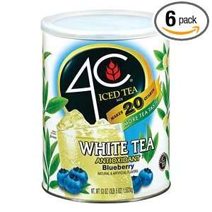4C ICE TEA WHITE BLBRRY 20 QT: Grocery & Gourmet Food