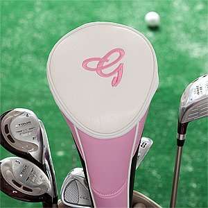  Personalized Pink Golf Club Covers for Her   Monogram 