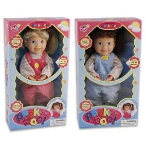  Doll 17 Inches Long Peek A Boo With Sound Case Pack 4 