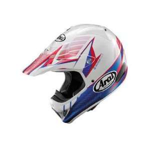   Arai VX Pro 3 Off Road Graphic Helmet. Motion Blue. 812980 Automotive