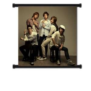  SS501 Kpop Fabric Wall Scroll Poster (32x32) Inches 