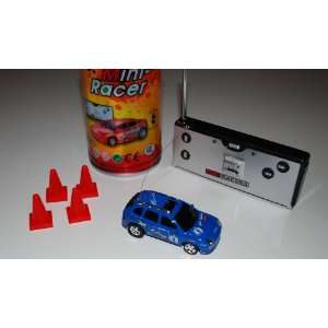  Super Pocket Racer RC car in a can   Blue Car Everything 