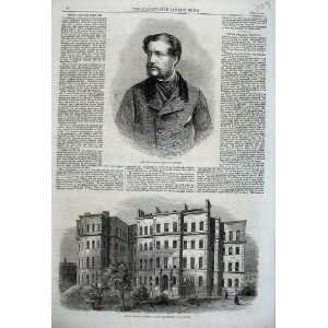  1861 Major Charles Nasmyth College Hospital Lincoln Inn 