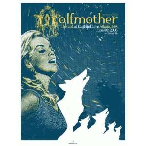  Wolfmother Atlanta 2006 Original Concert Poster: Home 
