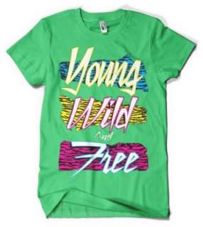  (Cybertela) Young Wild And Free Mens T shirt Music Tee 