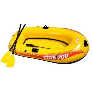 Intex Club 200 Boat Set:  Sports & Outdoors