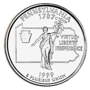  1999 D Pennsylvania State Quarter BU Roll: Everything Else
