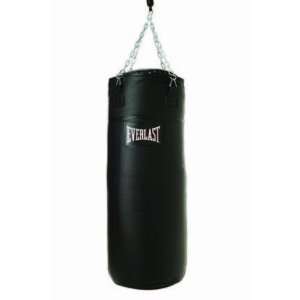 100 lb. Super Leather Heavy Bag (Black):  Sports & Outdoors