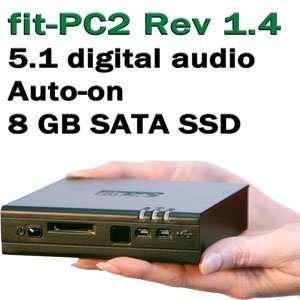  CompuLab fit PC2 SSD (rev 1.4) Atom Z530 1.6 GHz, RAM 1 GB 