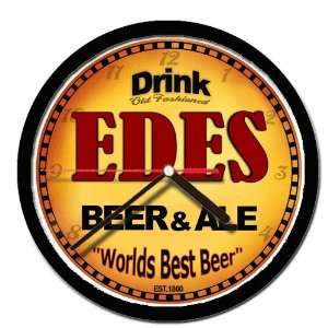 EDES beer and ale cerveza wall clock: Everything Else