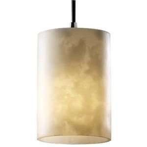Clouds Mini Pendant by Justice Design Group   R131874, Finish: Antique 