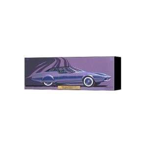  1974 DUSTER Plymouth styling design concept sketch Canvas 