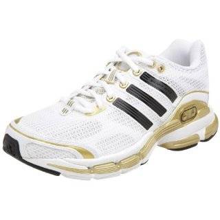 adidas Mens Smart Ride 1 Running Shoe,White/Black/Gold,8.5 M US by 