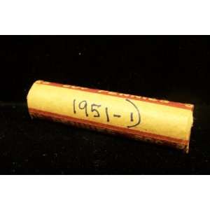    Roll of 1951 D Lincoln Wheat Pennies Cents: Everything Else
