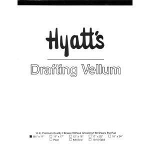    Hyprint Vellum Pad 50 Sheets 11x17 10sq Arts, Crafts & Sewing