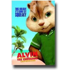  Alvin and the Chipmunks  Chipwrecked Poster  Promo Flyer 