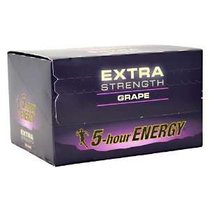  5 Hour Energy Extra Strength 12   2 fl oz (59 ml) Grape 