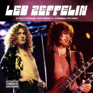 Music Rock Calendars Led Zeppelin   12 Month   2012 Exclusive   11 