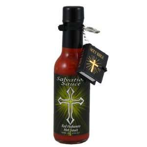Danny Cashs Red Habanero Salvation Sauce (W/mini Bible):  