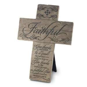   Scripture Cross Psalm 1361,26 Give Thanks To The Lord