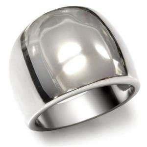  Size 5 Stainless Steel Ring: AM: Jewelry