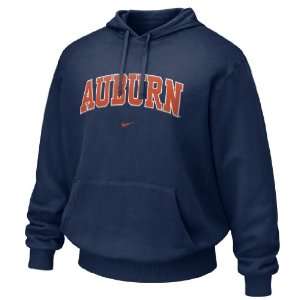  Auburn Tigers Blue Embroidered Hooded Sweatshirt By Nike 