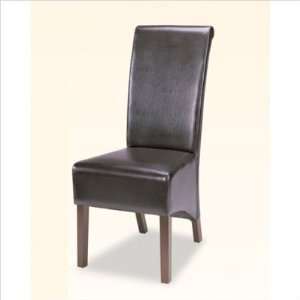  Wildon Home West Covina Parson Chair in Chocolate (Set of 