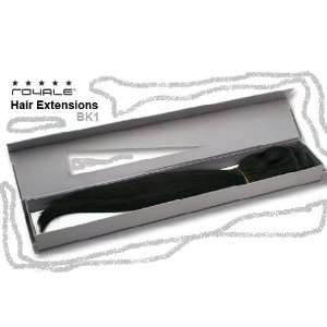  Instant Clip REMY Human Hair Extensions by Royale USA BK1 