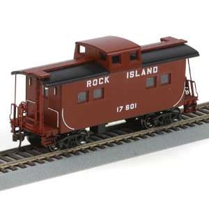  HO RTR Eastern 4 Window Caboose, RI #17601 ATH74313 Toys & Games