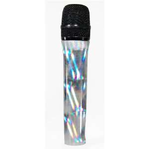  MicFX® Microphone Sleeve Chrome Hologram / For Wireless 