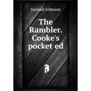  The Rambler. Cookes pocket ed Samuel Johnson Books