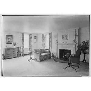   , New Haven, Connecticut. Suite 1807, living room, to fireplace 1940