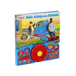   Steering Wheel Sound Book Ride Along with Thomas Toys & Games