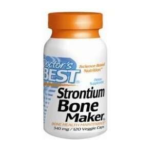  Doctors Best Strontium Bone Maker (340mg) 120VC: Health 