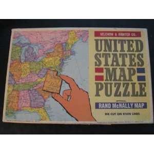  United States Map Puzzle: Toys & Games