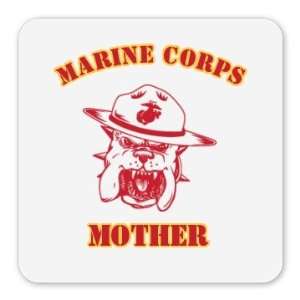  Marine Corps Mom Magnet: Custom Square Magnet: Home 