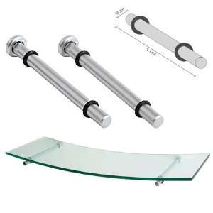  Dolle Polished Chrome Atlas Shelf Support   8   Pair 
