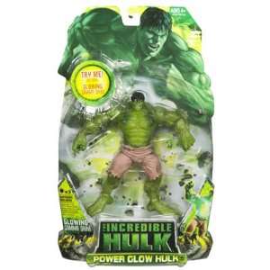   The Incredible Hulk Power Glow Hulk Movie Action Figure: Toys & Games