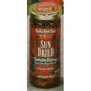 Bella Sun Luci, Award Winning   Sun Dried Tomato Halves with Italian 