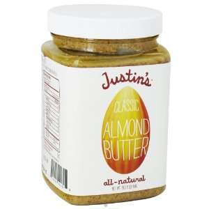  Justins Natural Almond Butter    16 oz: Health & Personal 