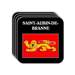  Aquitaine   SAINT AUBIN DE BRANNE Set of 4 Mini Mousepad 