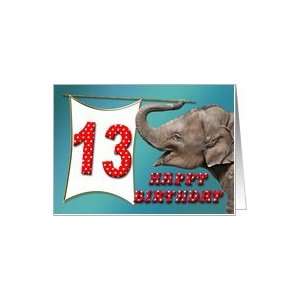  Baby Elephant card for a 13 year old Card: Toys & Games