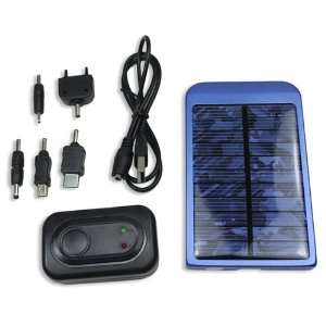   Universal Multi function Solar Battery Charger Blue: Home Improvement